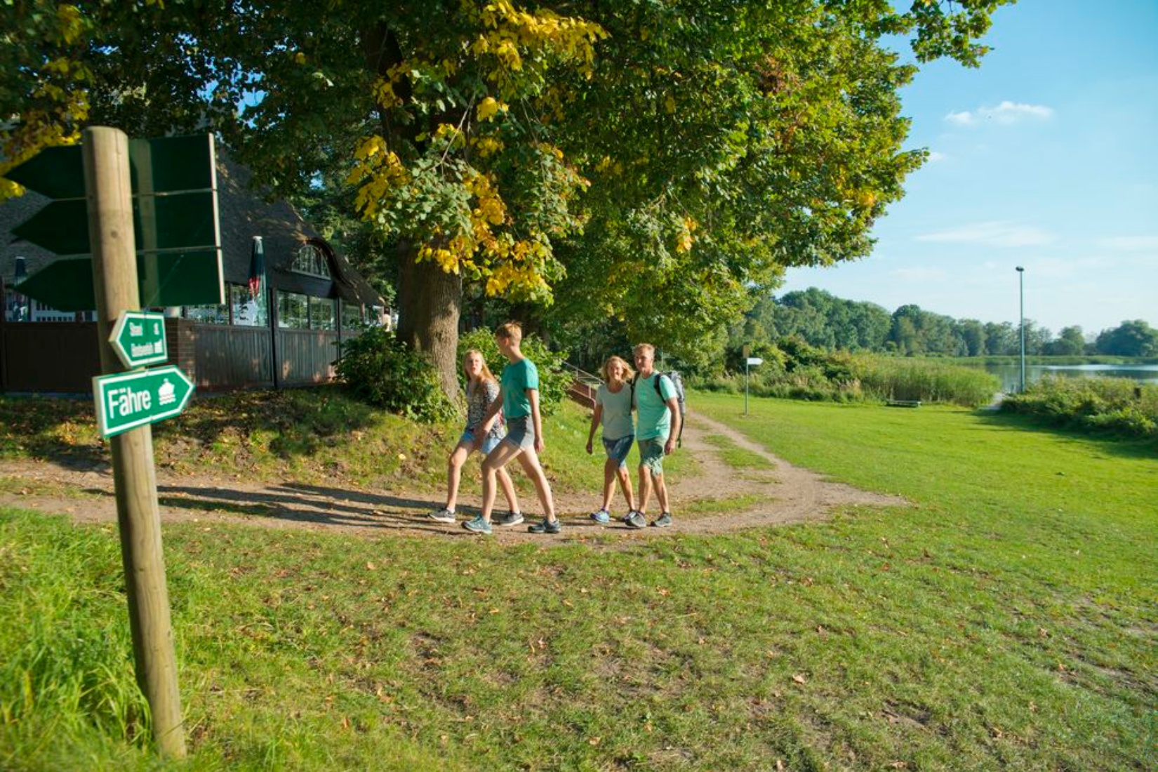 Familienziel Burgwallinsel © Tourist Info/C. Drühl