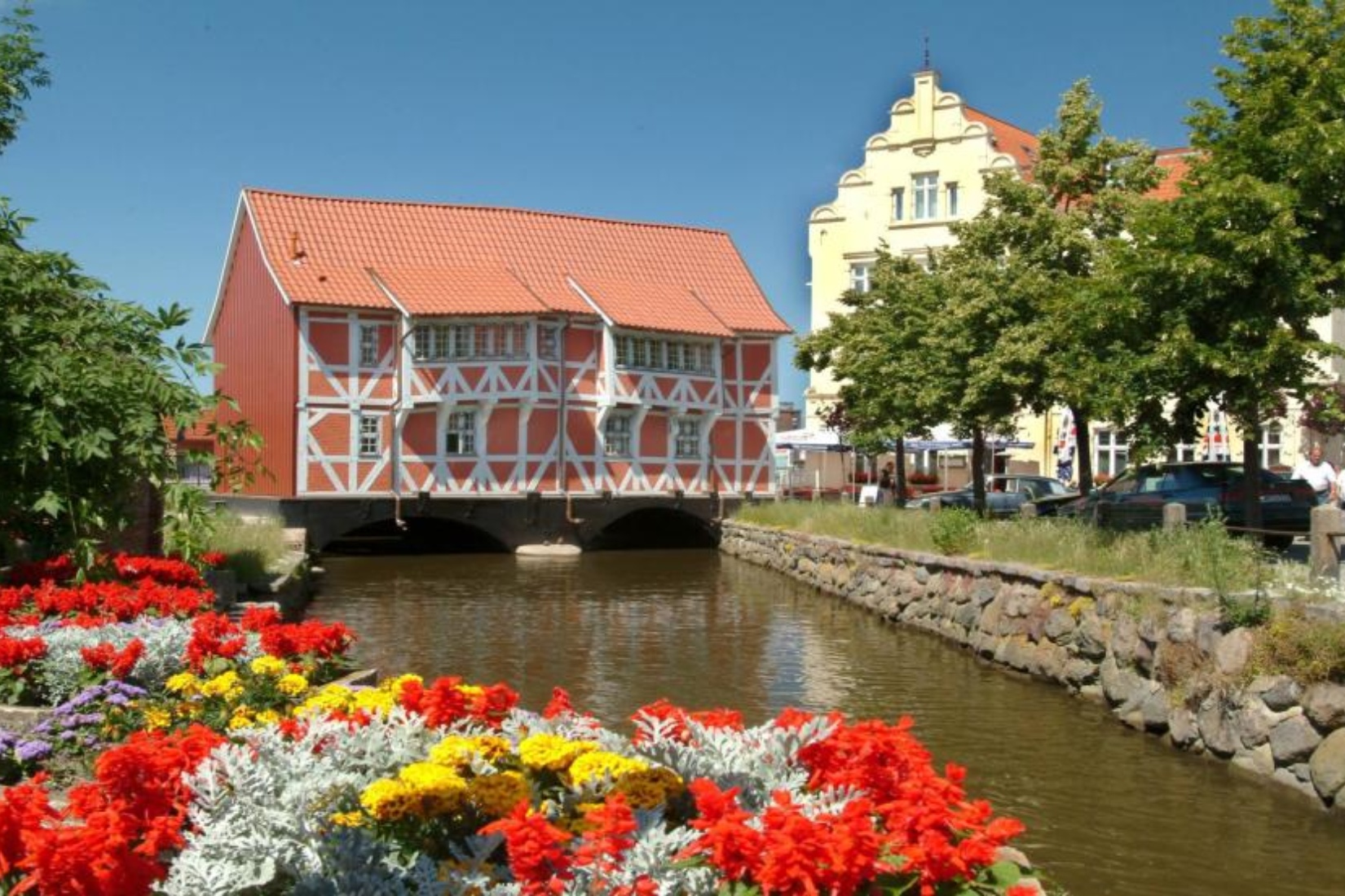 Am Ende der Grube befindet sich das Gewölbe und bildet die Verbindung zur Ostsee © Tourismuszentrale Wismar