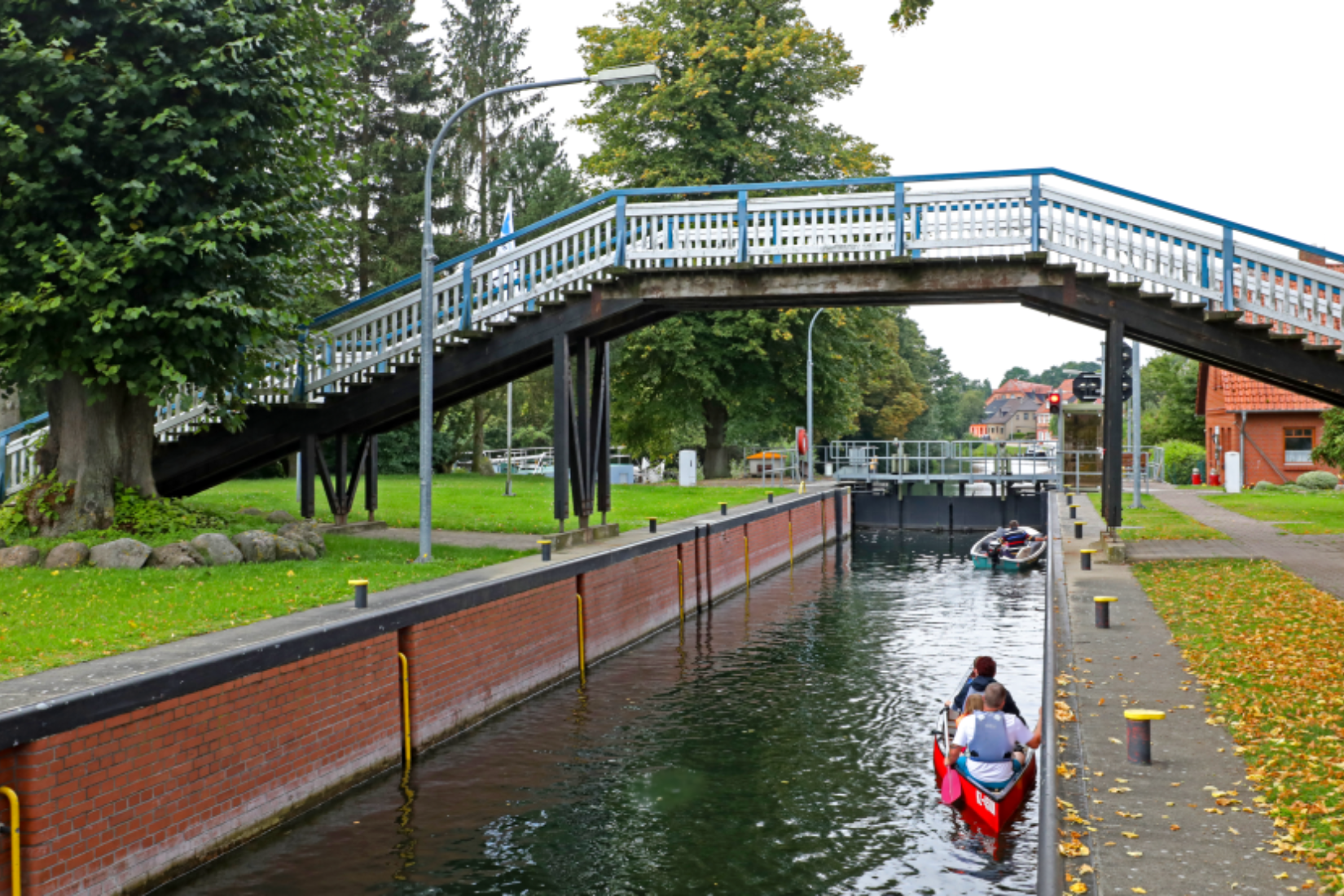 Hühnerleiter - Eldeschleuse Plau am See