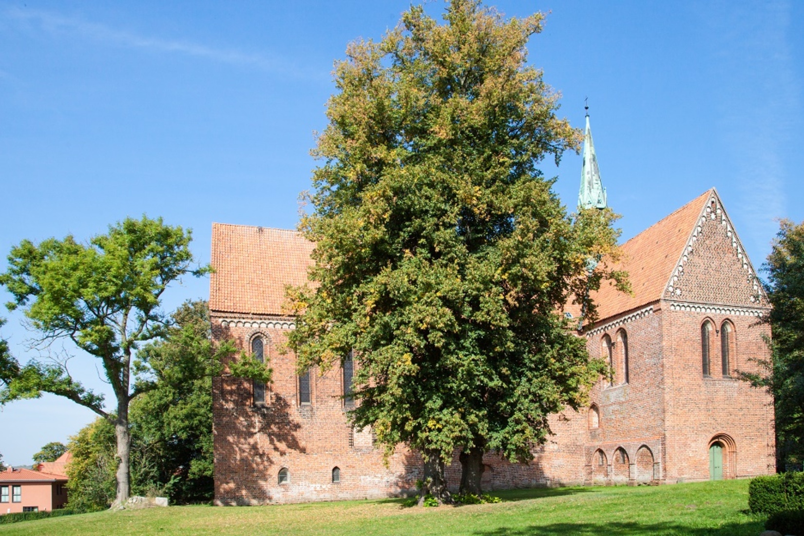 die Kirche Neukloster von der Südwestseite © Frank Burger