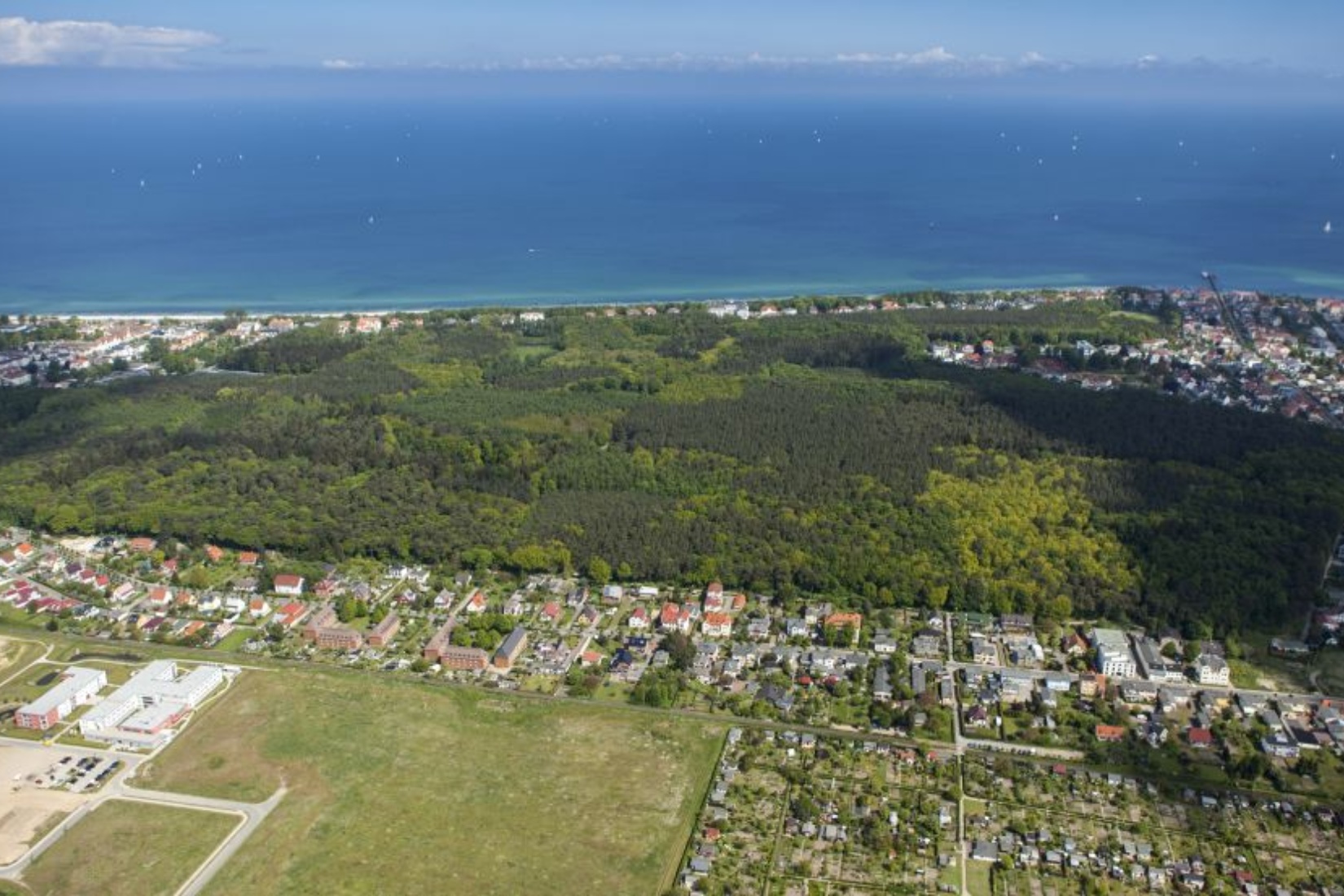 Kühlungsborner Stadtwald von oben © Touristik-Service-Kühlungsborn GmbH