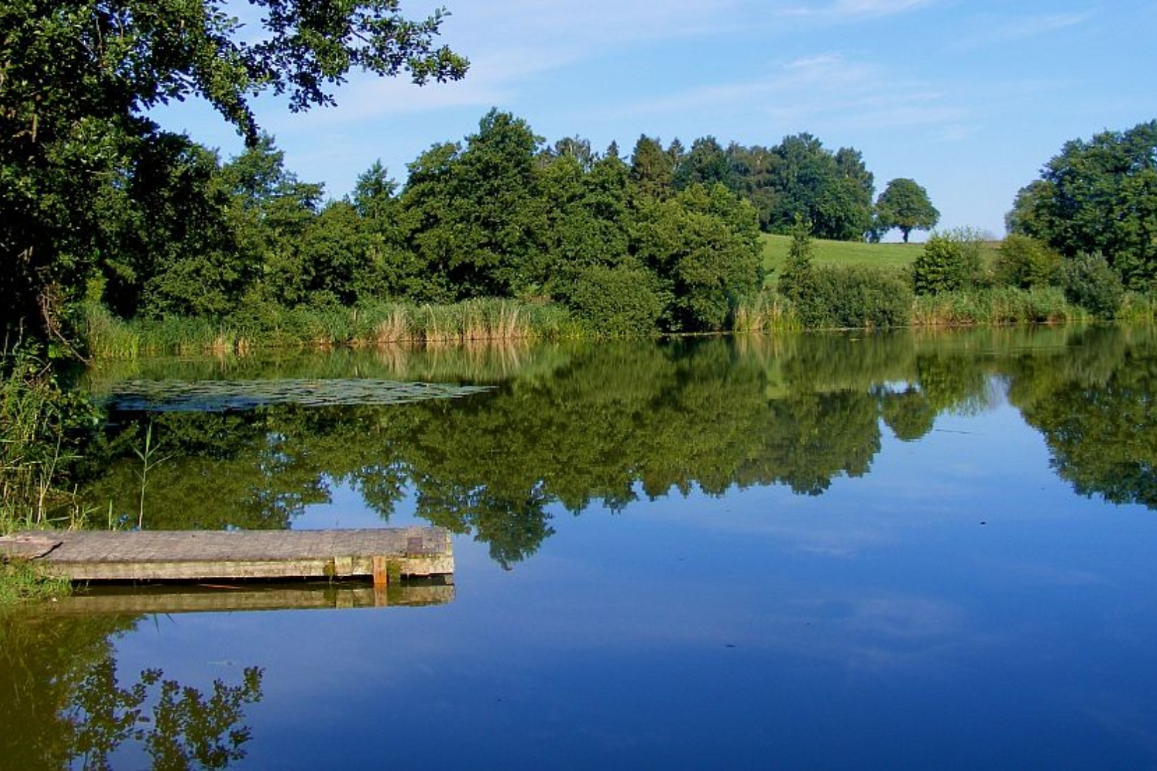 Die Naturbadestelle in 300m Entfernung Alte Schule e.V.