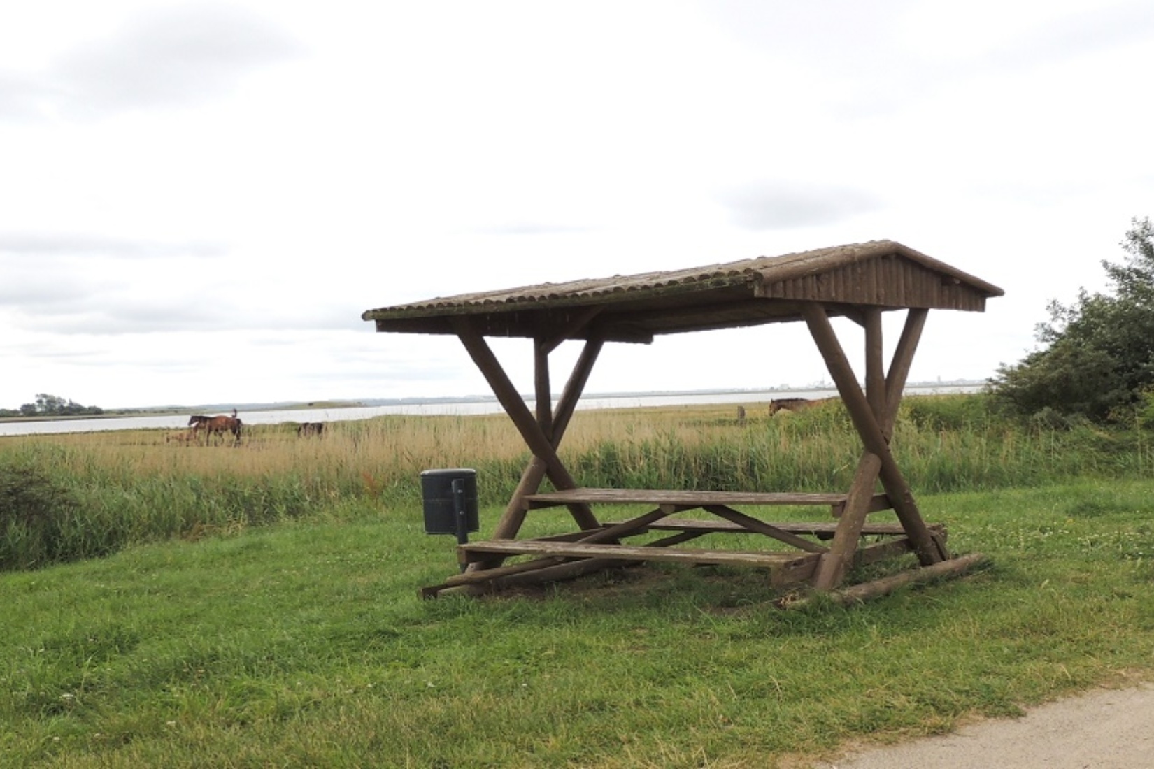 Rastplatz am Faulen See © Kurverwaltung Insel Poel