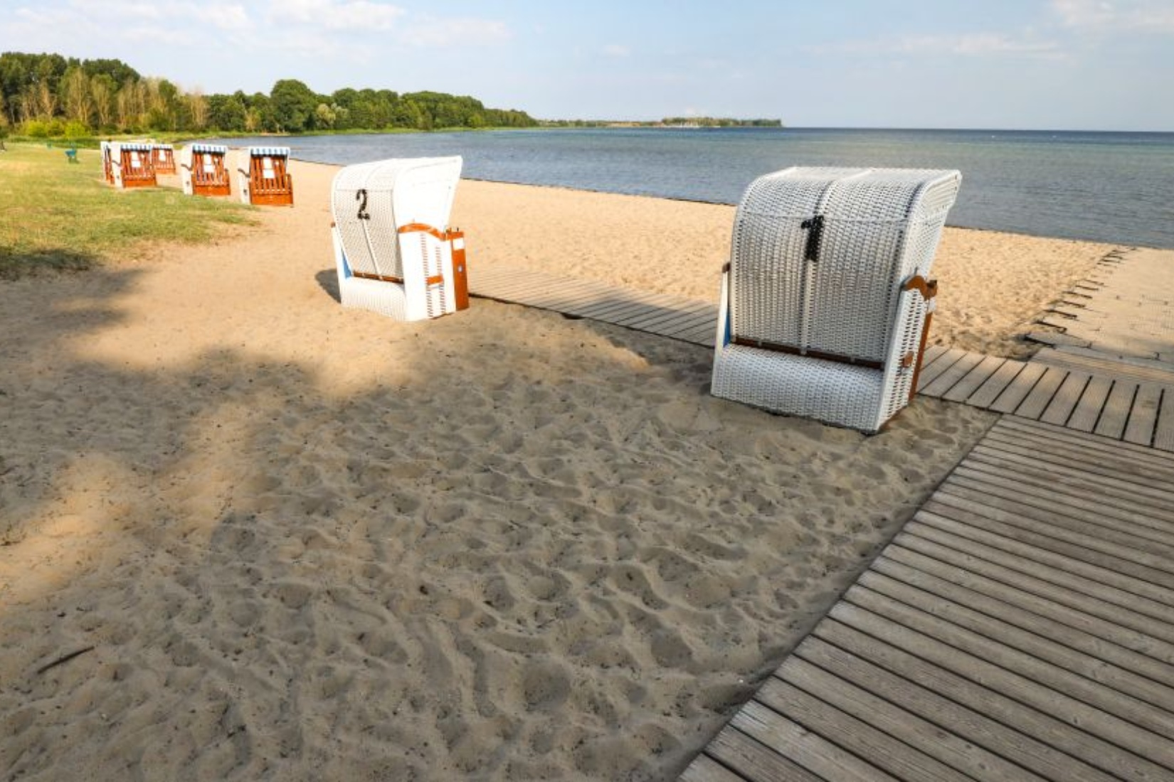 Strandkörbe Surfspot Strand Zierow © TMV, Danny Gohlke