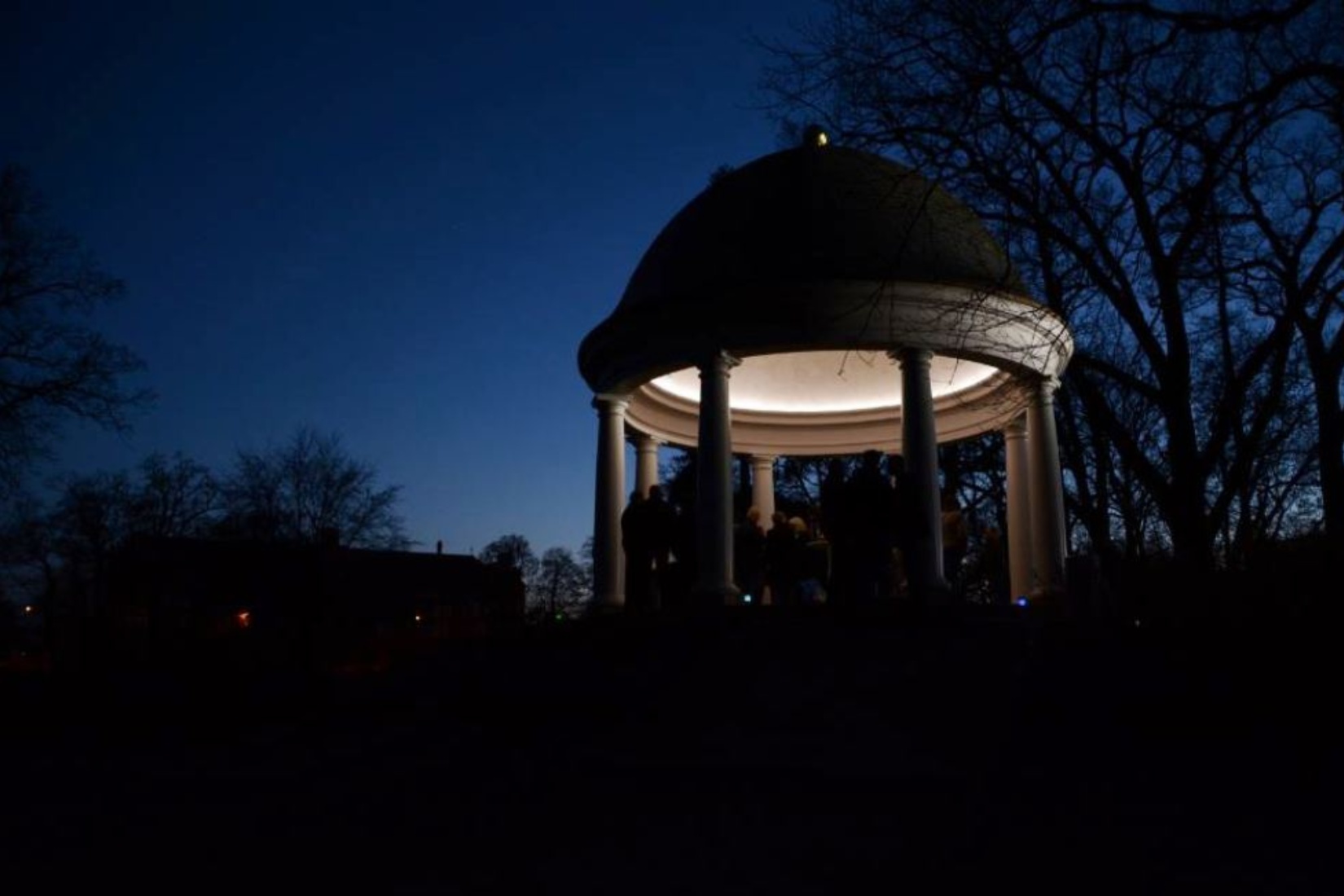 Jugendtempel bei Nacht © Schlossverein Schwerin