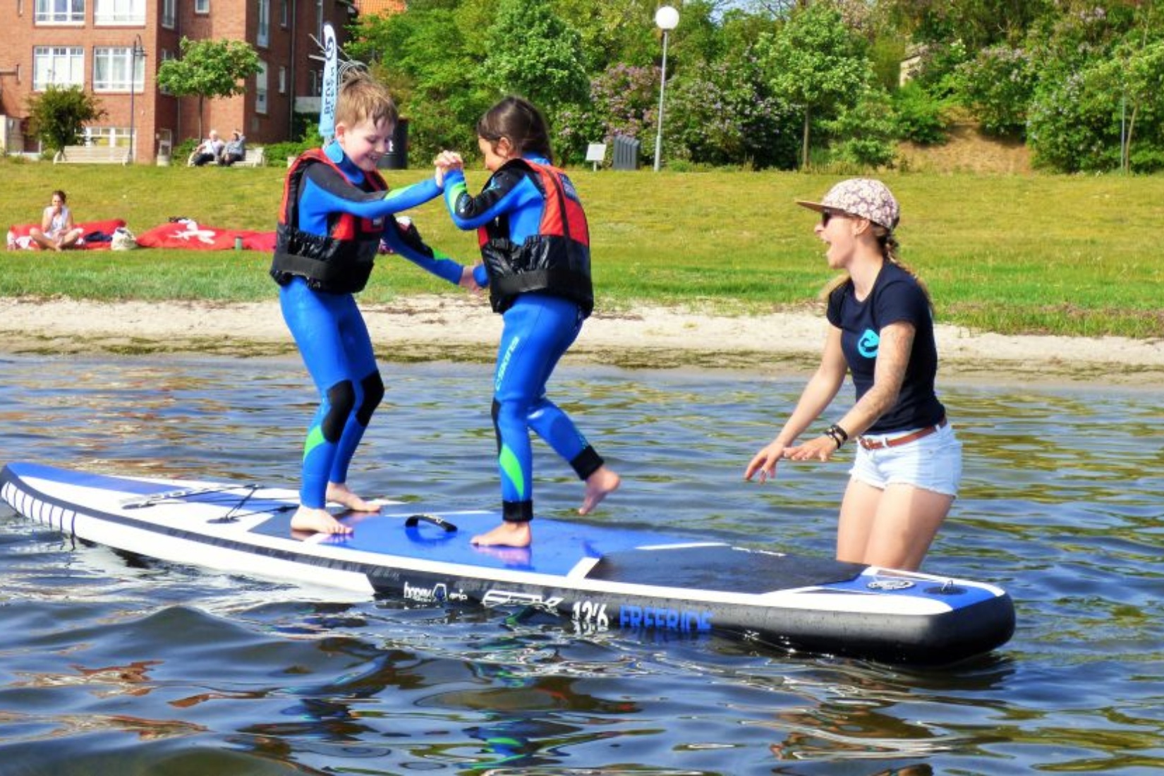 Oceanblue Watersports bietet auch Angebote für Kinder © Oceanblue Watersports