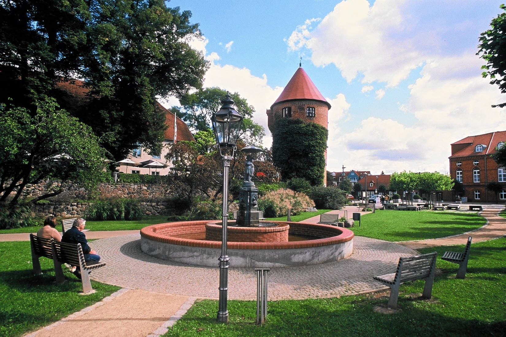 Blick zum Stadtmuseum Amtsturm Maik Senkbeil, Stadt Lübz