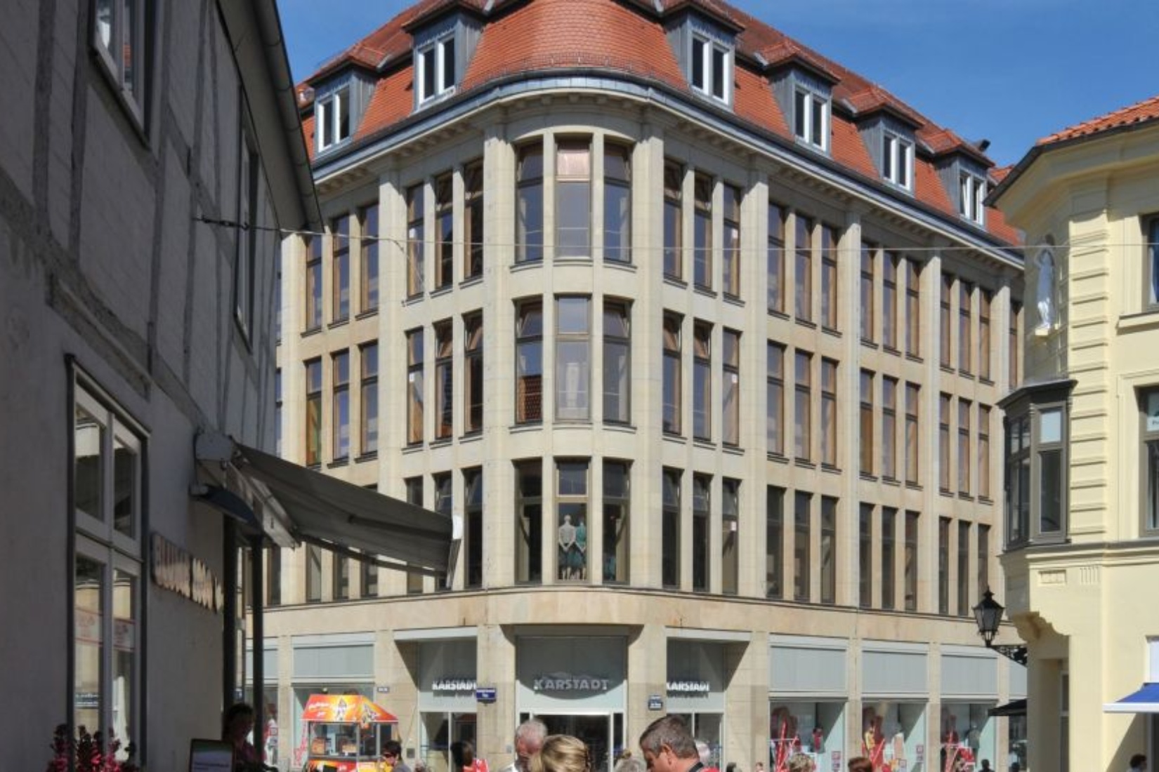 Das Karstadt Stammhaus in Wismar © Hansestadt Wismar, H.Volster