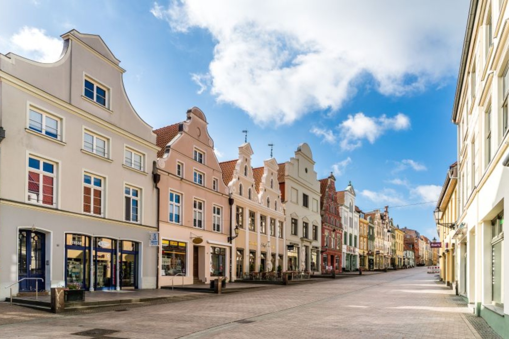 Die Krämerstraße in Wismar © TZ Wismar, Alexander Rudolph