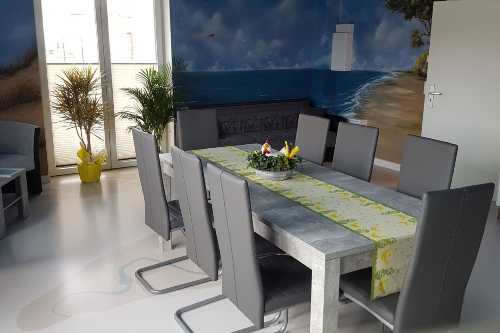 Erholsame Urlaubsstunden im modernen Gemeinschaftsraum &copy; Familie Lasner