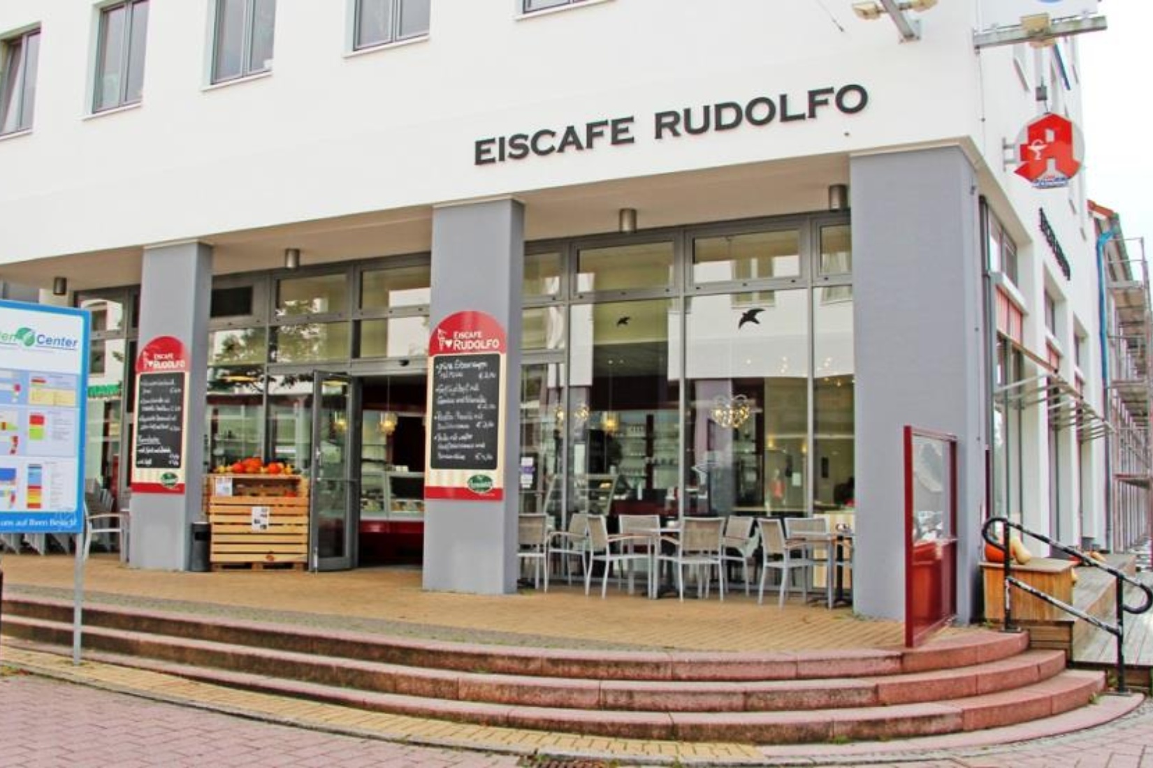 Eiscafé Rudolfo in Ludwigslust