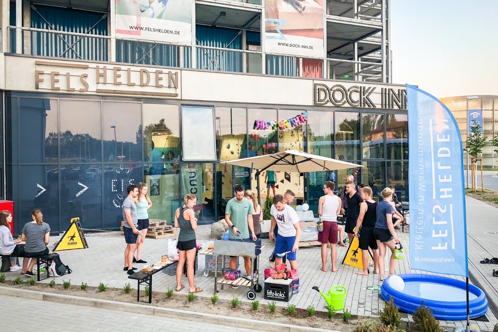 Wir feiern unseren 1. Geburtstag (am 01.06.2018) mit allen Freunden und neuen Felshelden der Region. Ein ganzer Tag voller Party. &copy; Felshelden