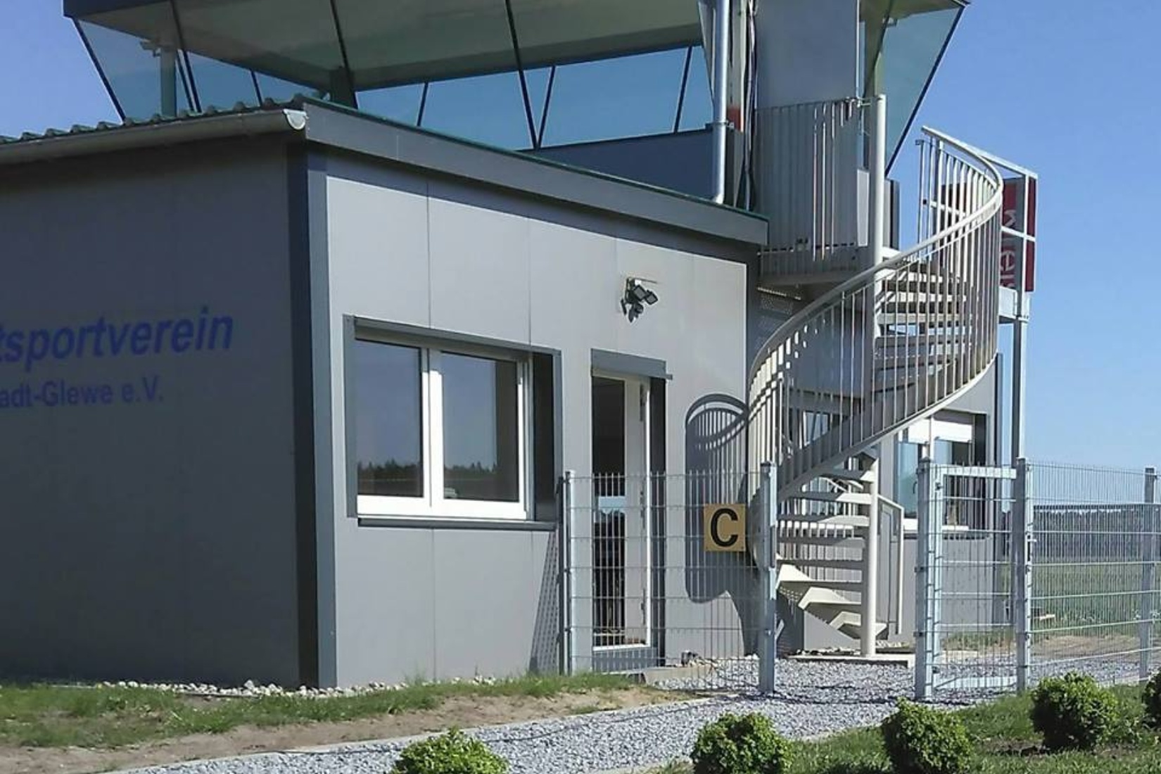 Flugleitung und Verwaltung Luftsportverein Neustadt-Glewe