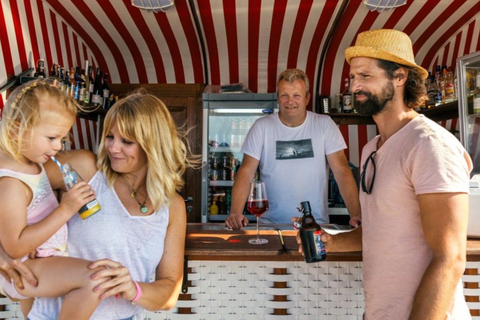 Der Besitzer der Strandbar Müritz-West, Christian Witt © Markus Tiemann