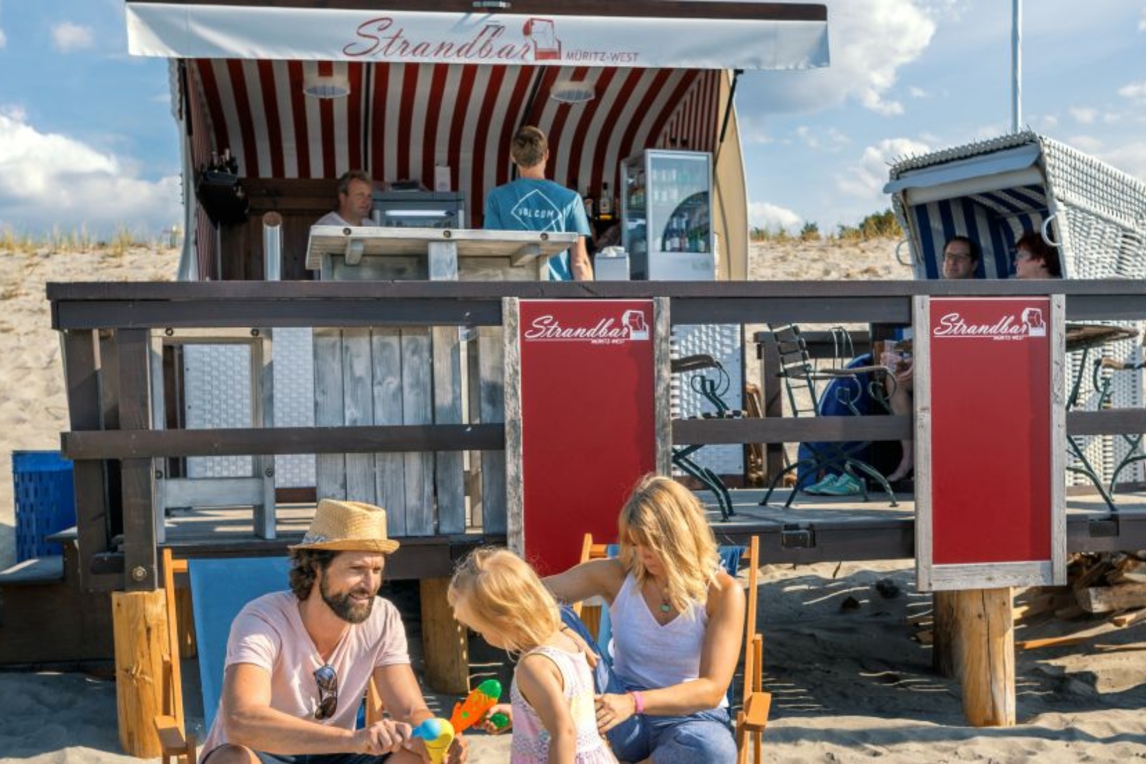 Die Strandbar Müritz-West © Markus Tiemann