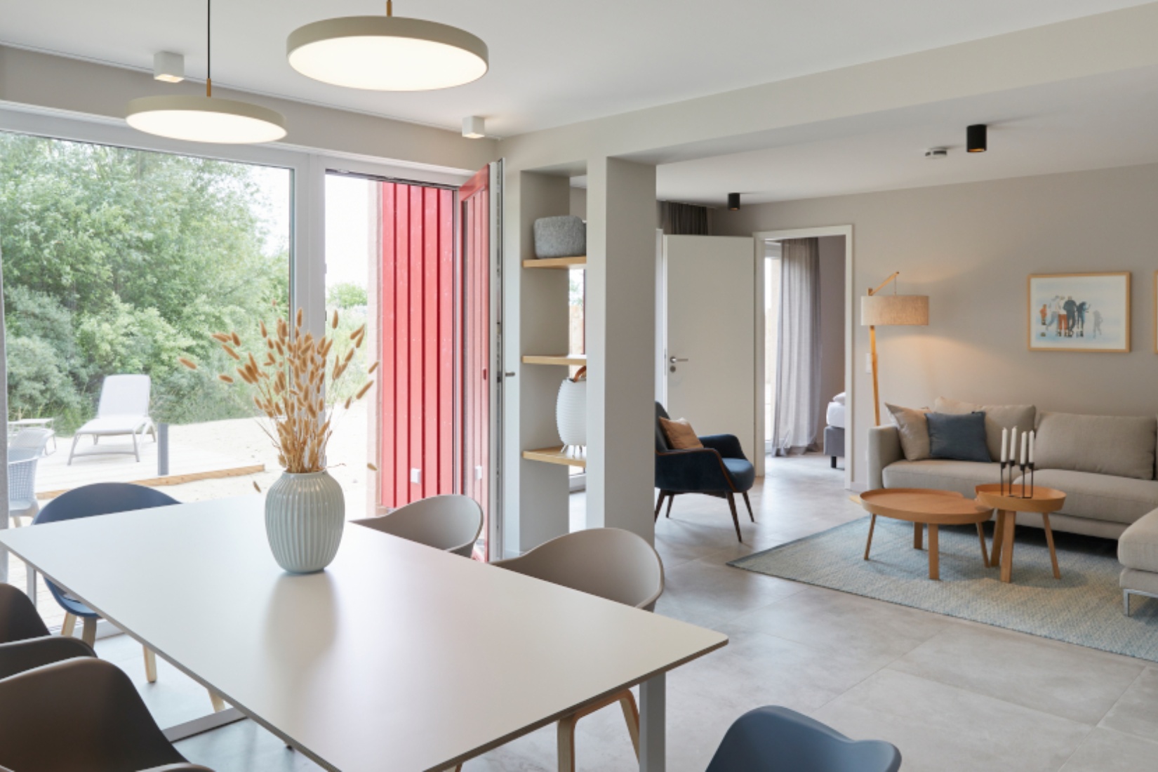 Moderne Beach Apartments mit großzügigen Wohnambiente © Bades Huk Ferienresort