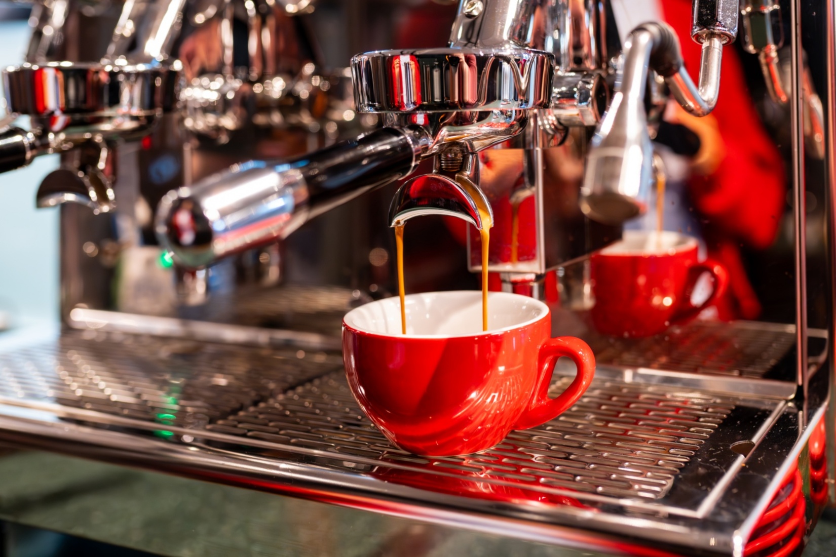 Frisch zubereiteter Kaffee im Klostercafé Gut Saunstorf © Kloster Gut Saunstorf / Aneka Schwerdtfeger