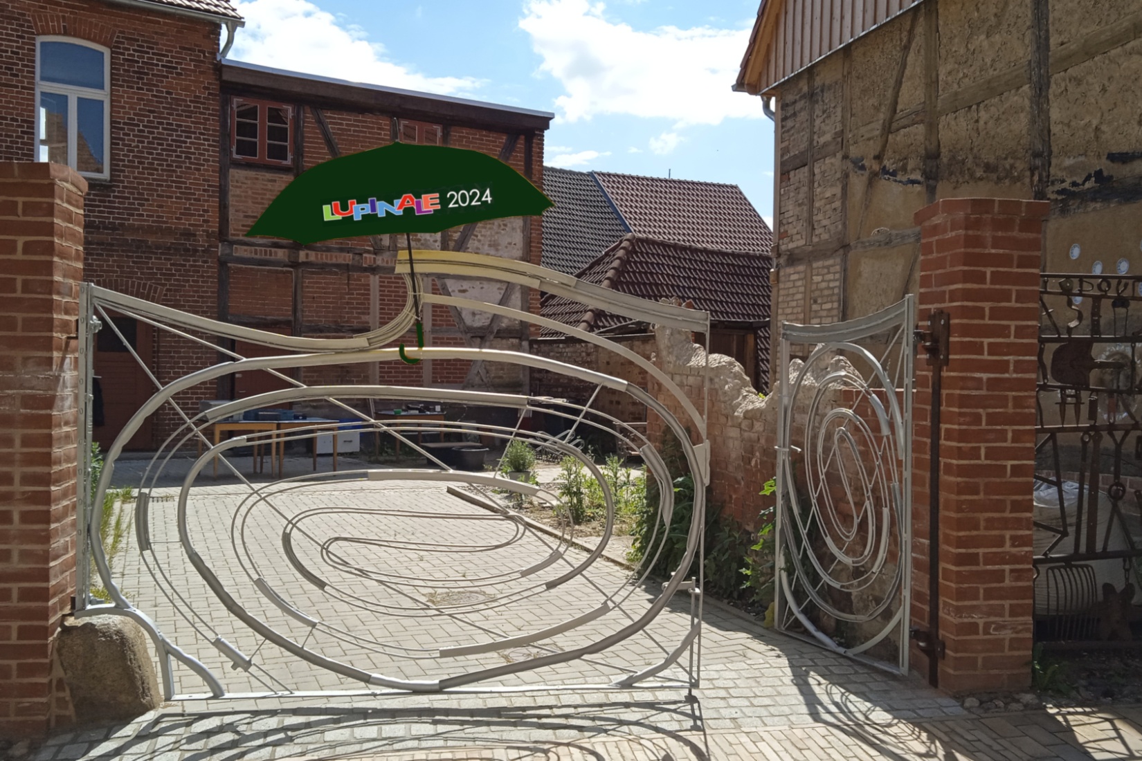 Hofeingang ZZK Nadja Schmalenberg