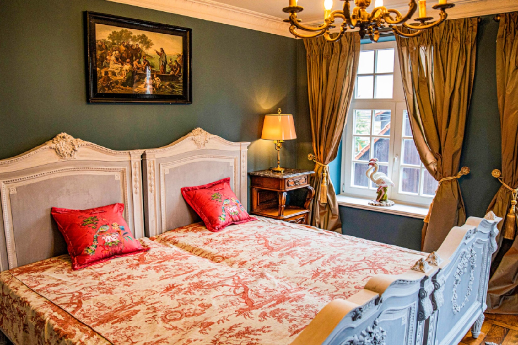 Herrschaftliches Schlafzimmer © Herrenhaus Brookhusen, T .Paulus