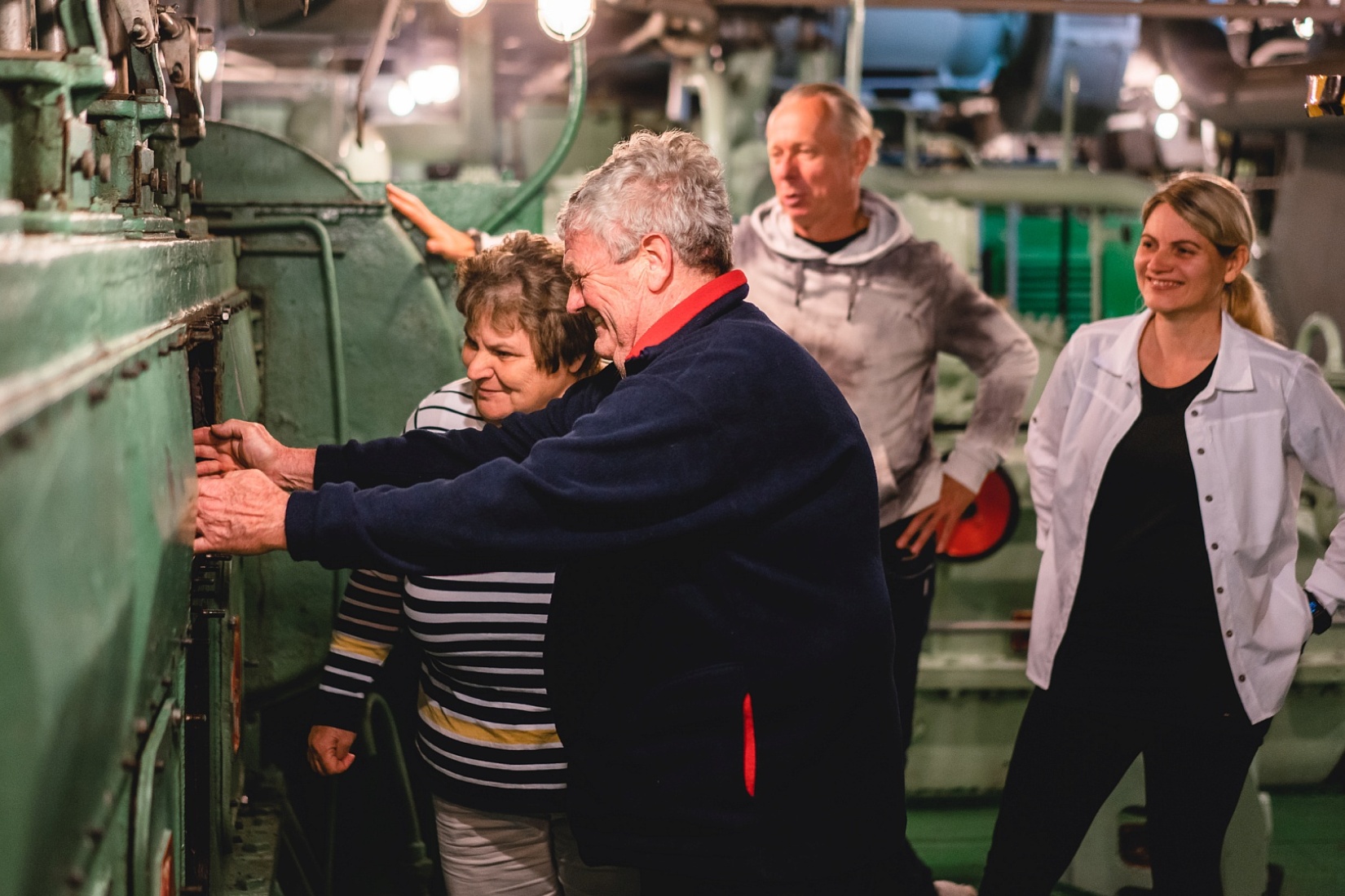 Alte Technik zum Anfassen im Traditionsschiff © Eric Groß