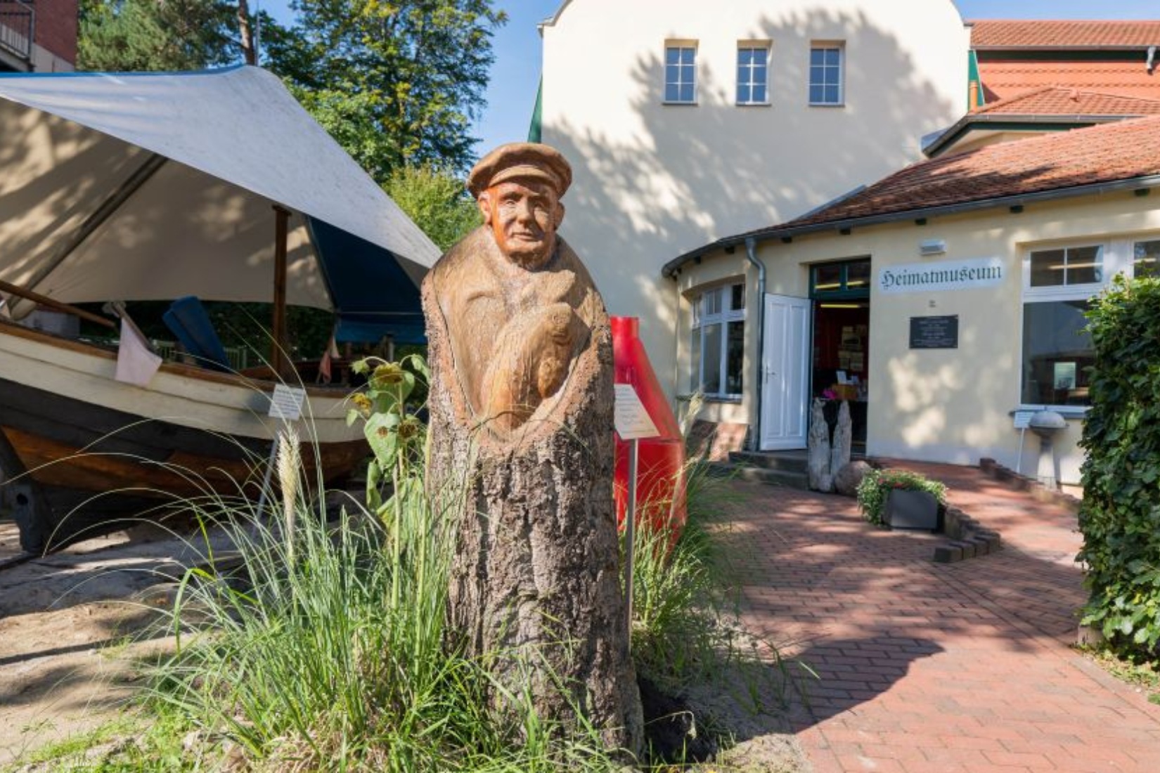 Außenbereich des Heimatmuseums © Moritz Kertzscher