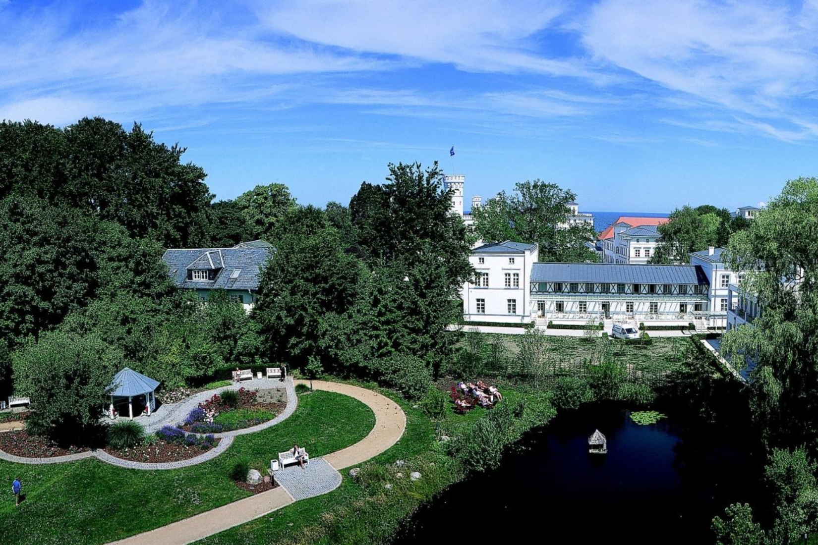 Blick aus Klinikzimmer © MEDIAN Klinik Heiligendamm