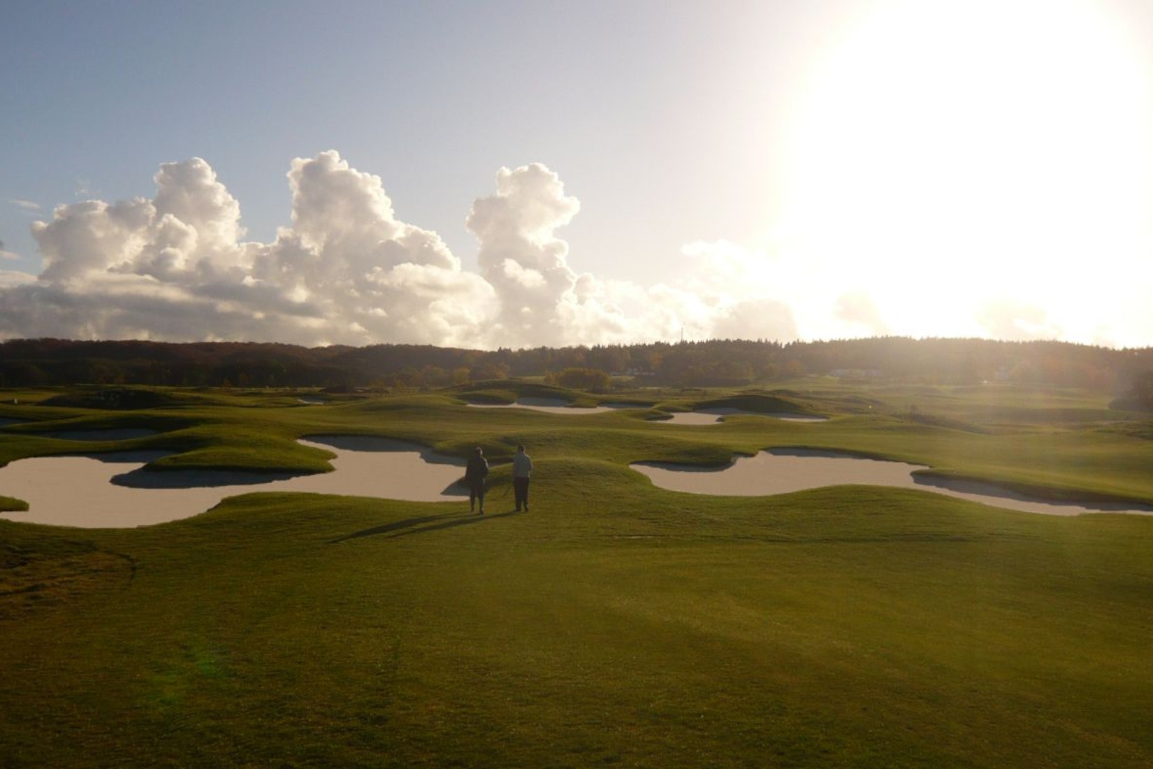 Bahn 9 auf dem Golfplatz in Wittenbeck © Ostsee Golf Resort Wittenbeck