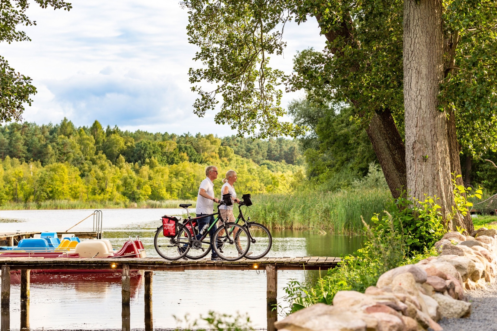 Radtouren mit Gepäcktransport © Mecklenburger Radtour