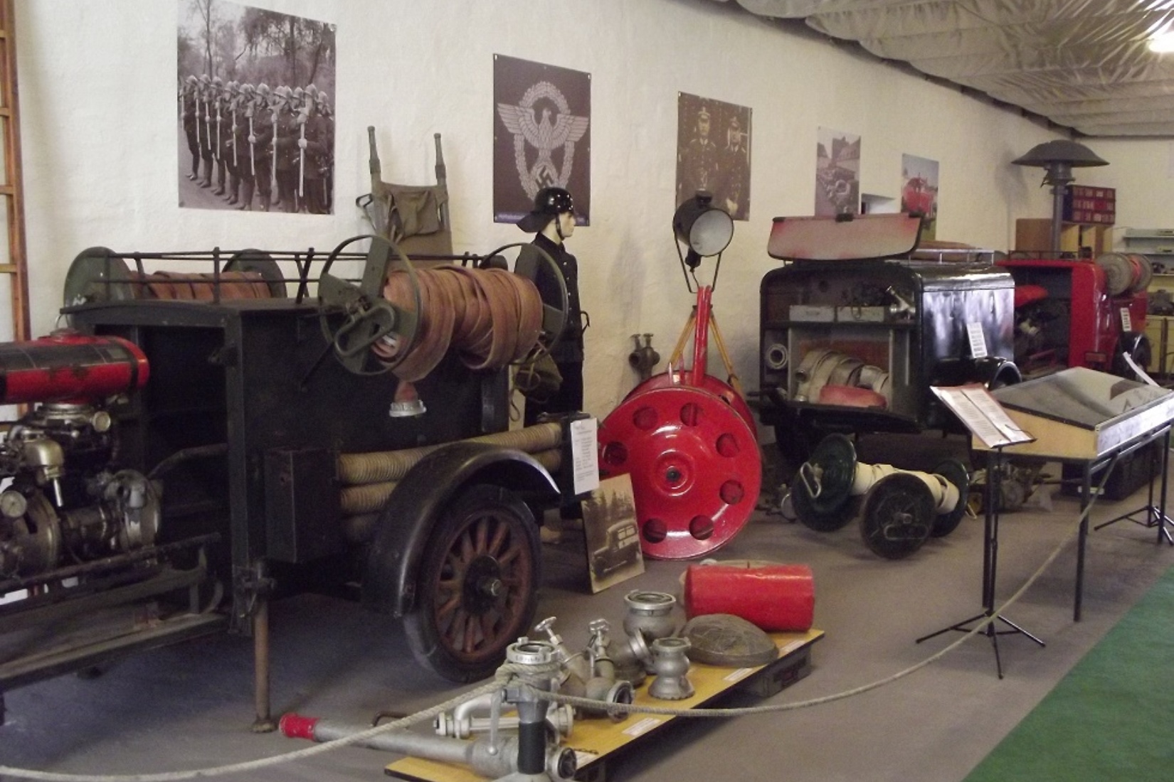 Ausstellung Feuerlöschpolizei 1933 bis 1945 Uwe Rosenfeld