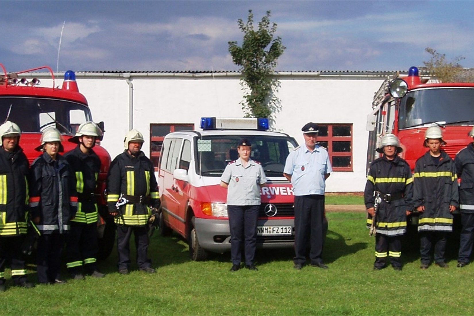 Die Betriebsfeuerwehr. Uwe Rosenfeld