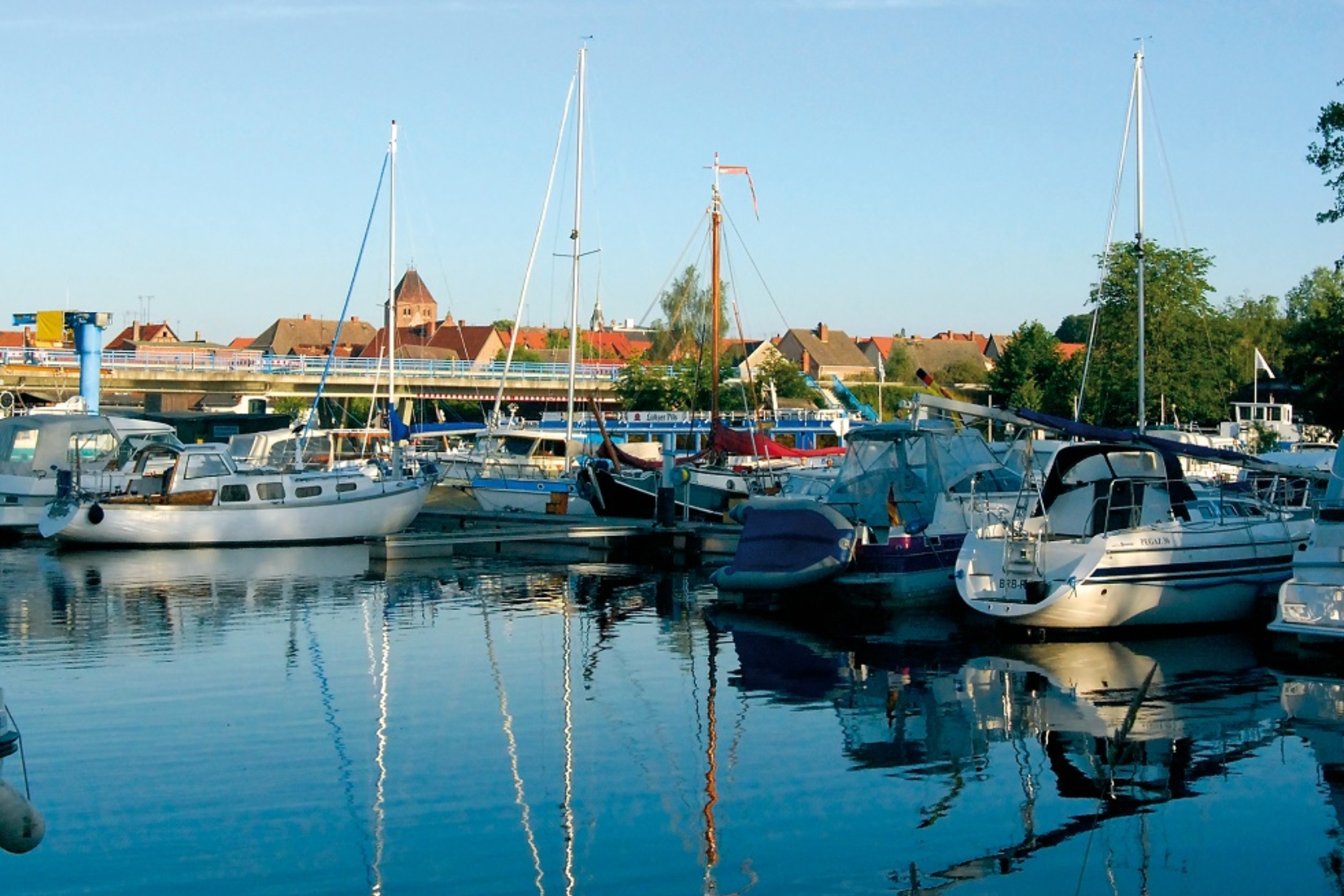 Stadthafen Plau am See - Wasserwanderrastplatz