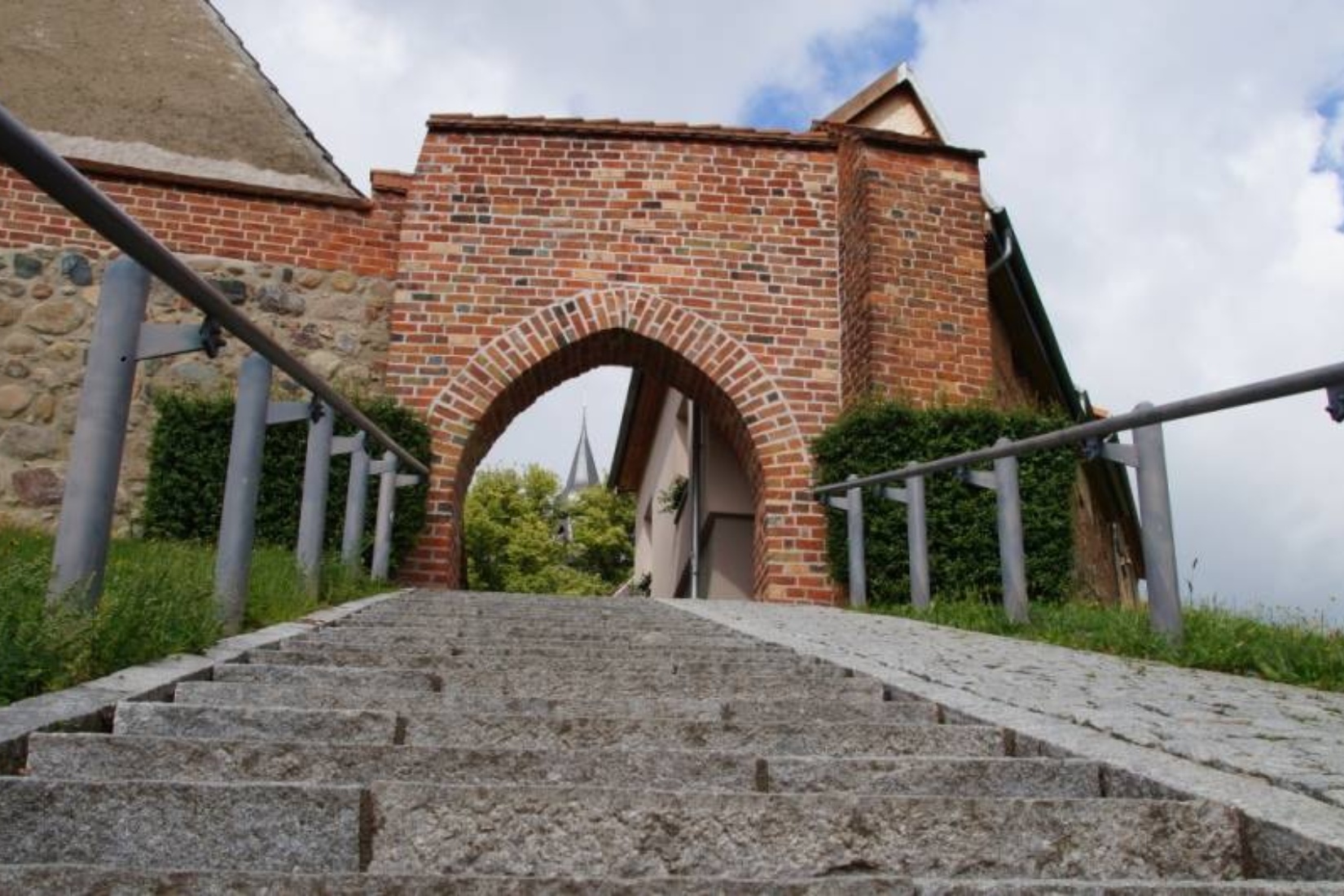 Stadtmauer mit Mühlentor Sternberg