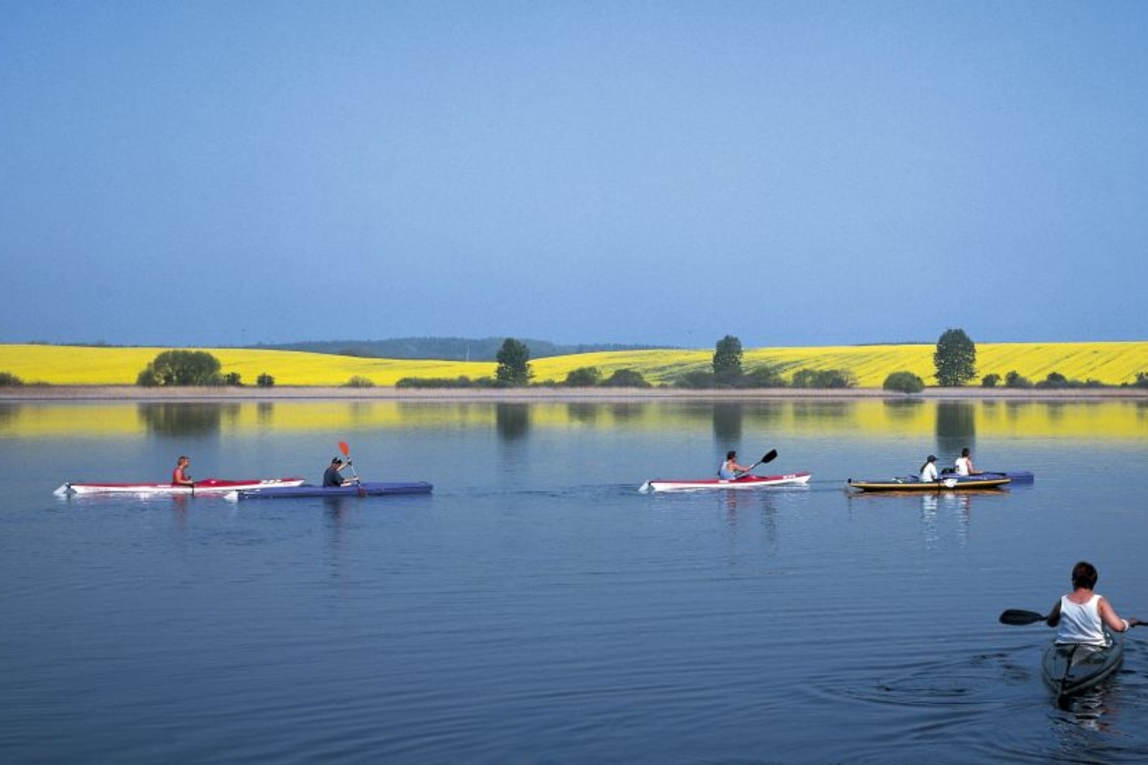 Ferienhäuser mit Seeblick Camping Sternberger Seenland