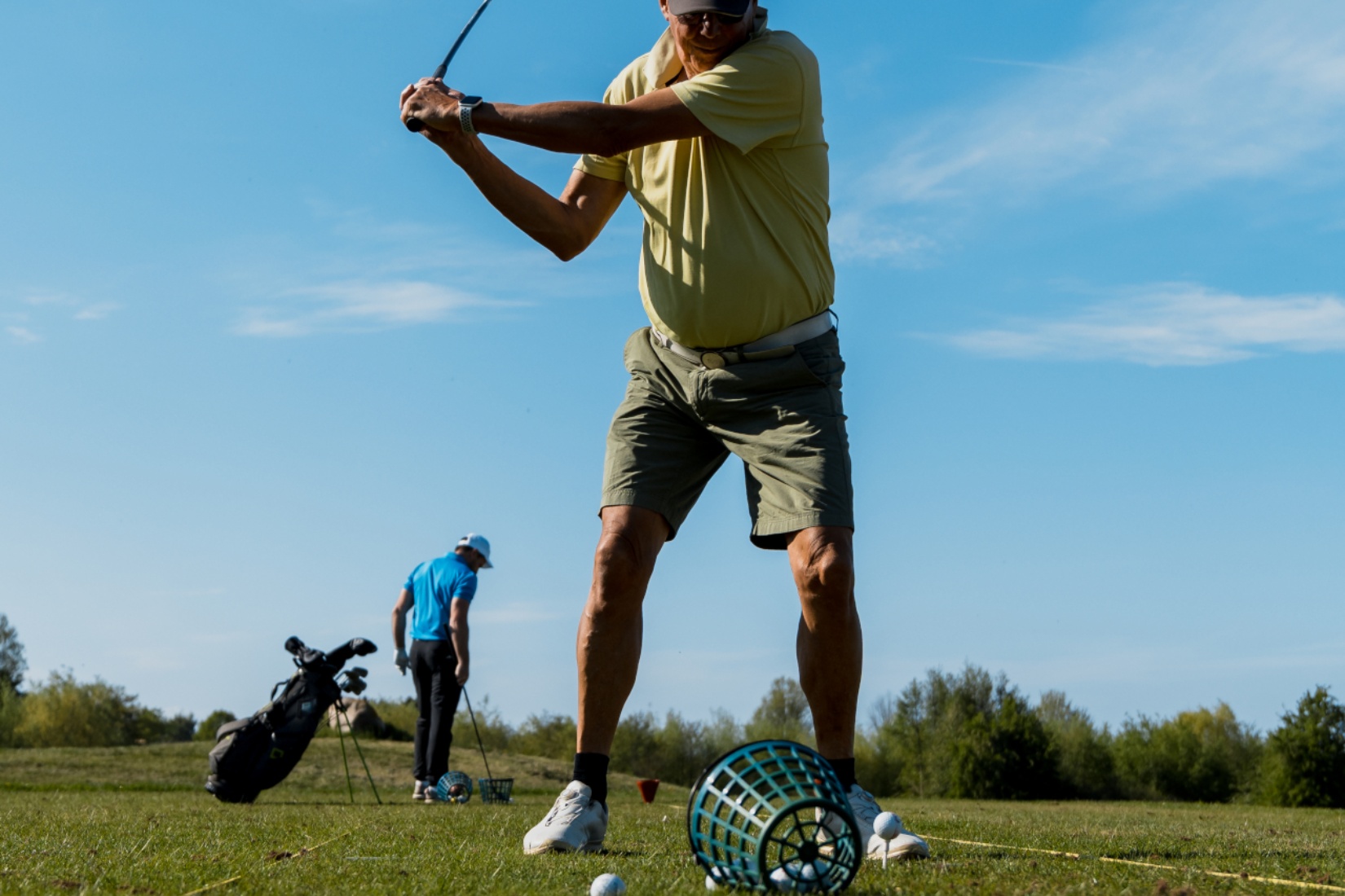 Abschlag an der Ostsee im Bades Huk Golfclub © Bades Huk Golfclub