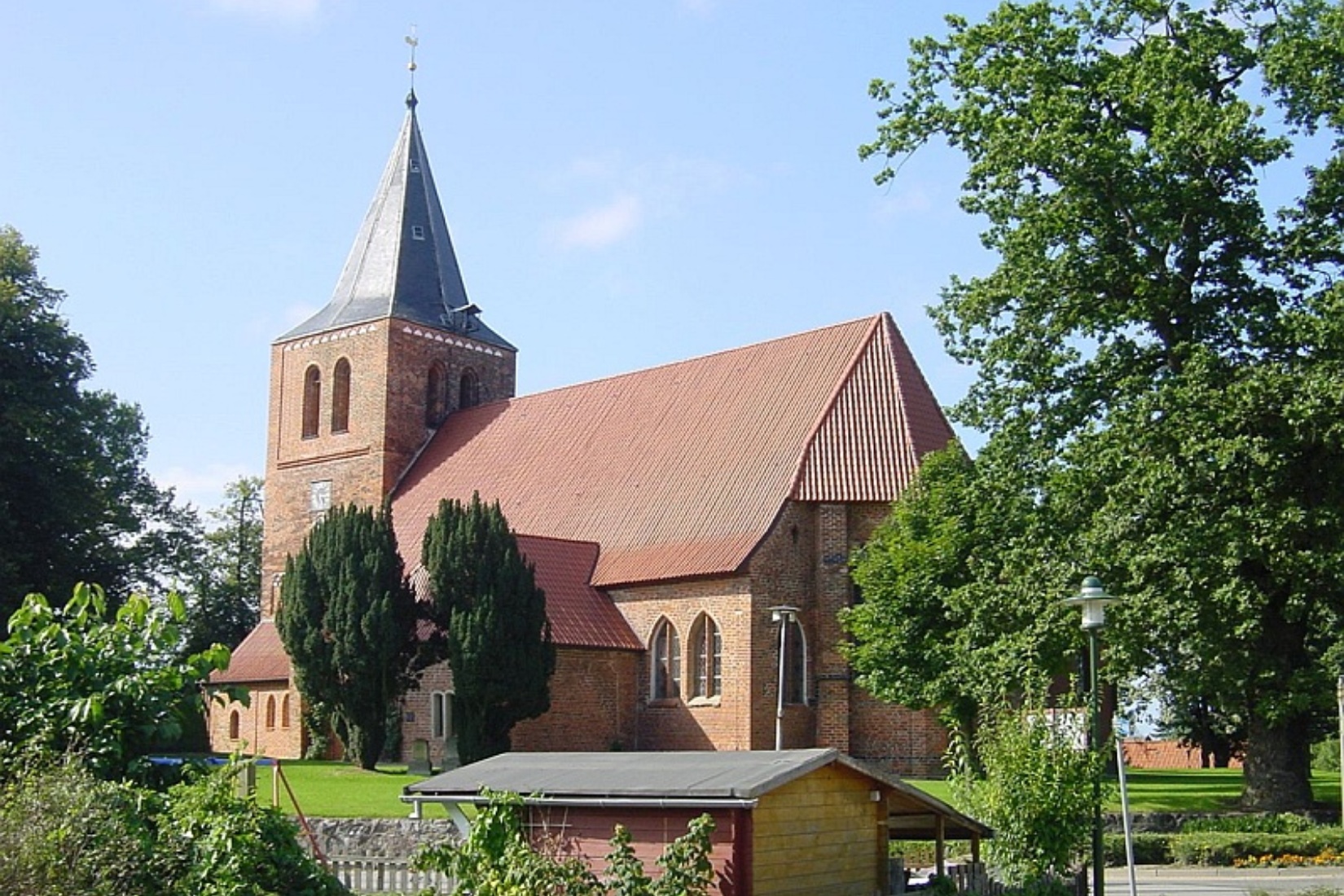 Kirche St. Laurentius in Kalkhorst © Stadtinformation Klütz