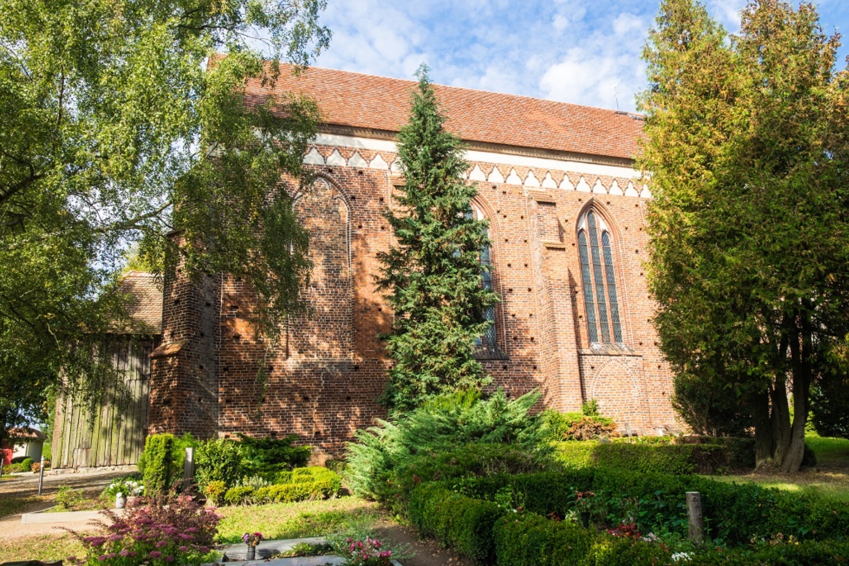 Die Kirche Hohen Viecheln hat stattliche Ausmaße. Frank Burger