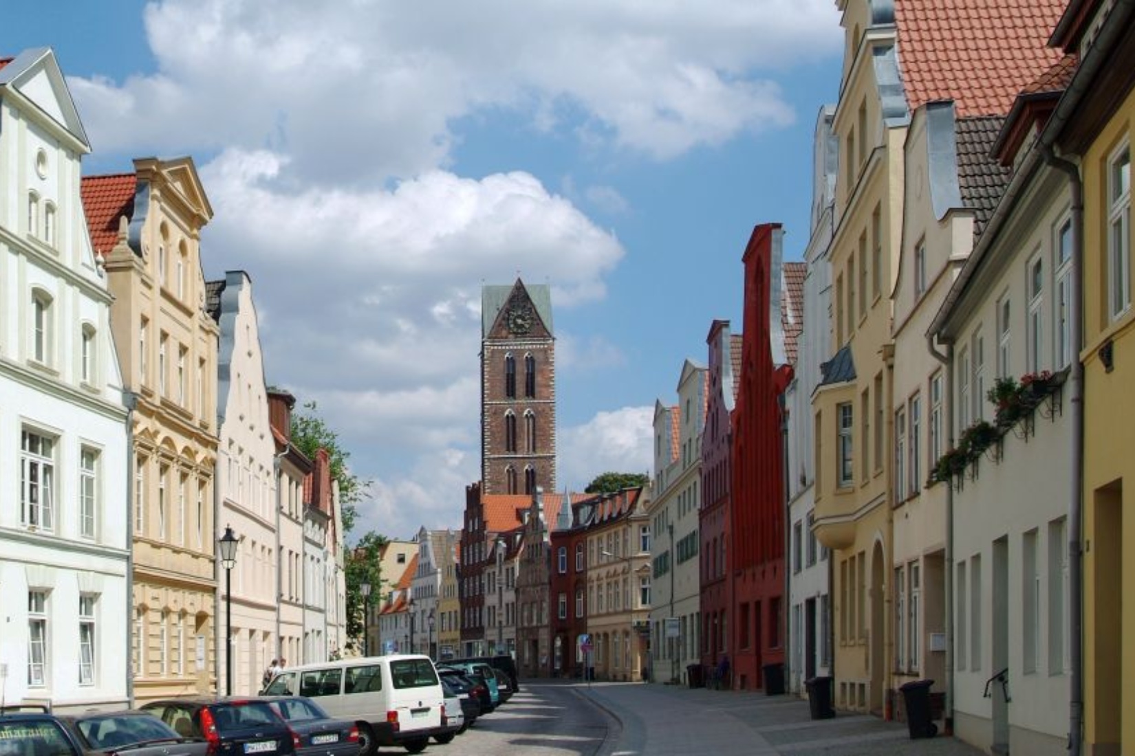 Lübsche Straße der Hansestadt Wismar © Hansestadt Wismar, H.Volster