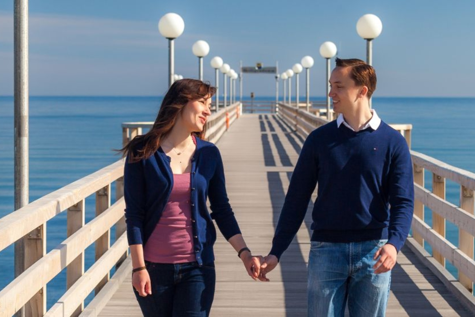 Spaziergang auf der Seebrücke von Heiligendamm © VMO Alexander Rudolph