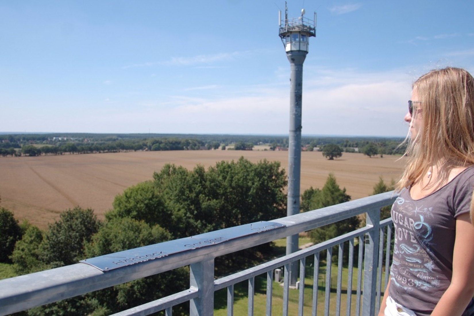 Aussichtsturm auf dem Wanzeberg in Karenz