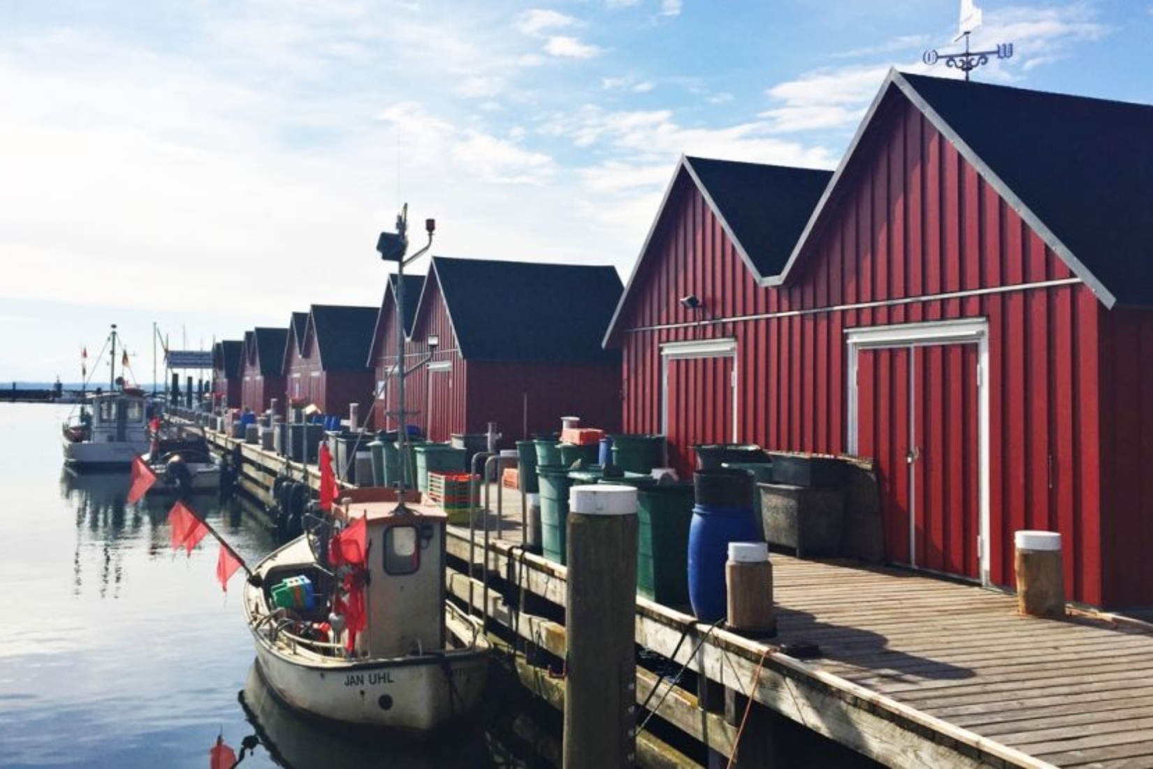 Fischereihafen an der Weißen Wiek Boltenhagen © Janicke Hansen norskereiseblogger.no