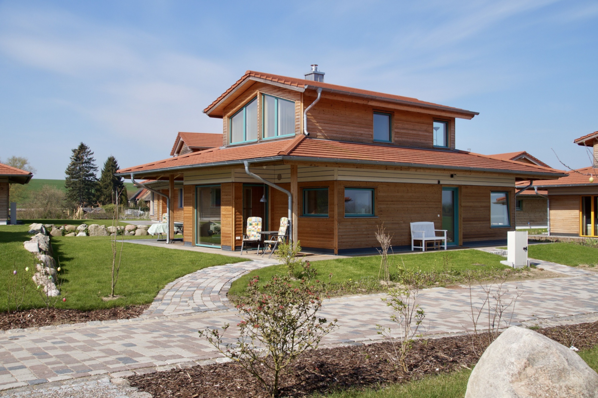 Ferienhaus Nr. 11 im Bio-Feriendorf Parin